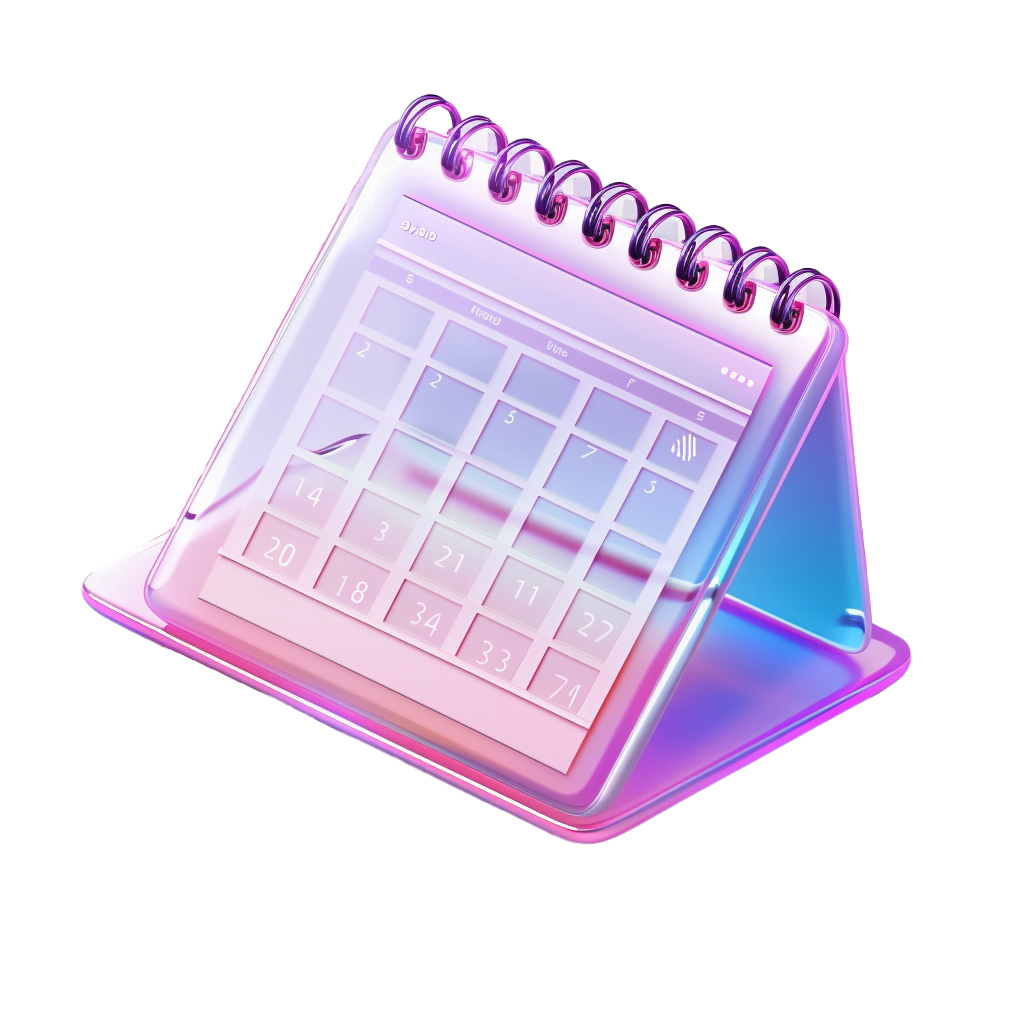 kimappel1_29294_3d_glass_morphic_holographic_of_An_icon_of_cale_7b0c04a6-2b82-45a0-9614-e7ff3b14892c